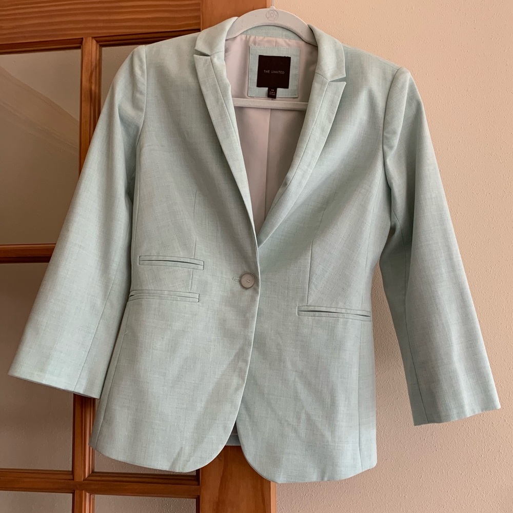 The Limited Light Aqua Jacket